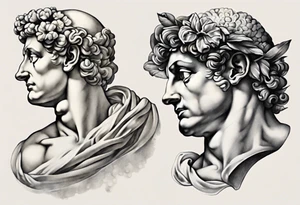 david by michelangelo tattoo idea