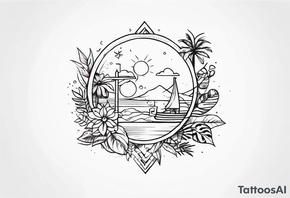 Summer tattoos tattoo idea