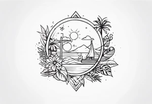 Summer tattoos tattoo idea