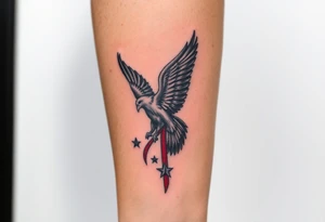 Patriotic, American tattoo idea