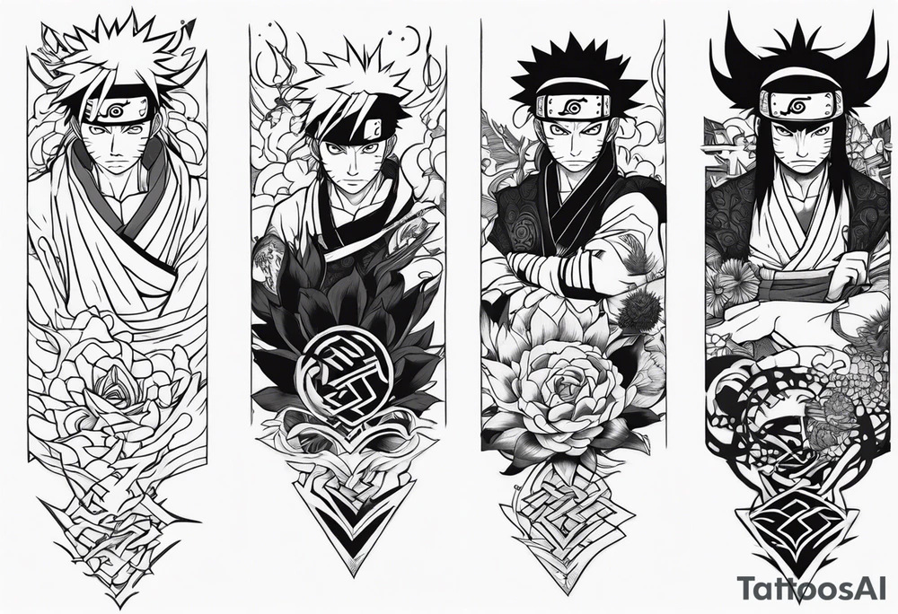 naruto sembl tattoo idea