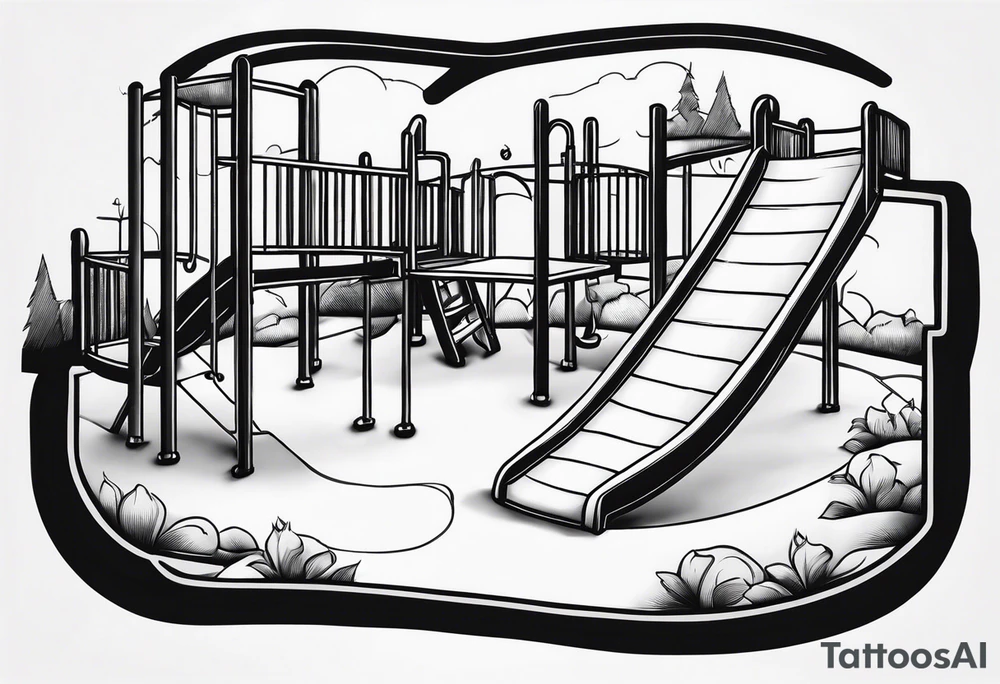 PLAYGROUND tattoo idea