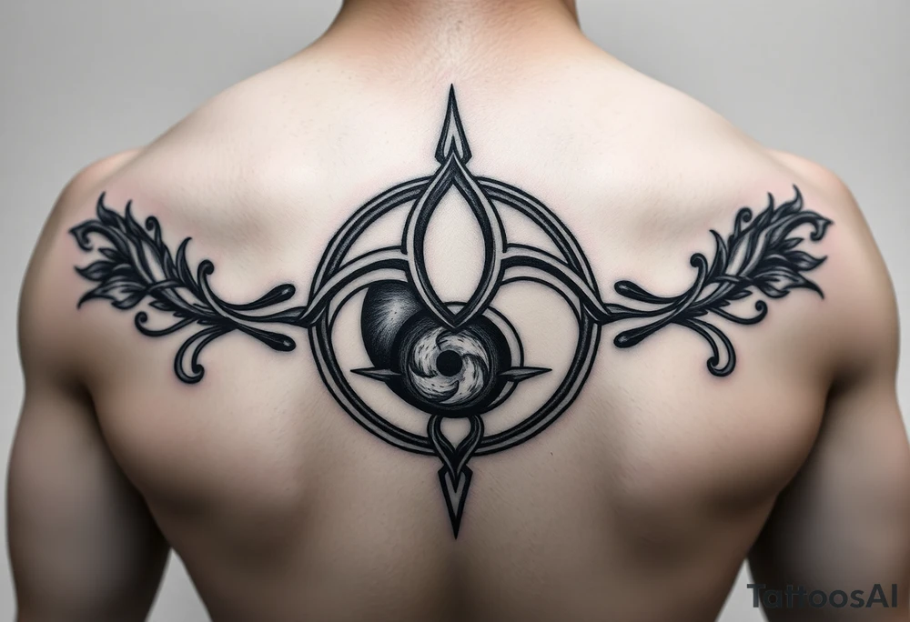 Triskelion Yin and yang tattoo idea