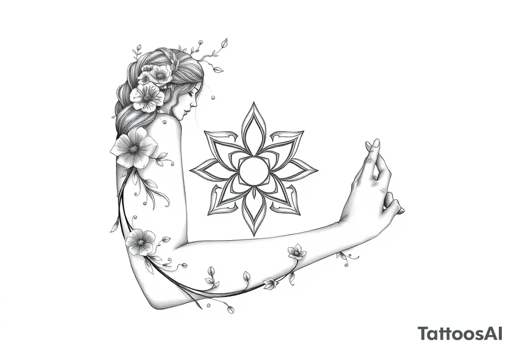 Symbol for protection and abundance  girl born 6 17 1986 at 820 pm tattoo idea
