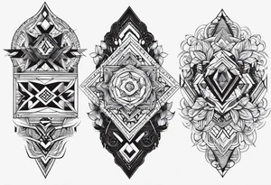 Грустный скелет, сидит и думает о бытие tattoo idea