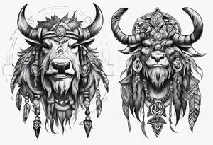 Tauren shaman tattoo idea