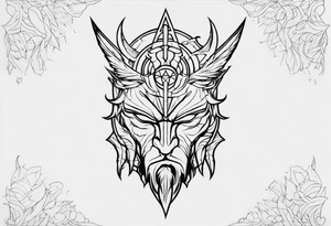 Morior invictus tattoo idea