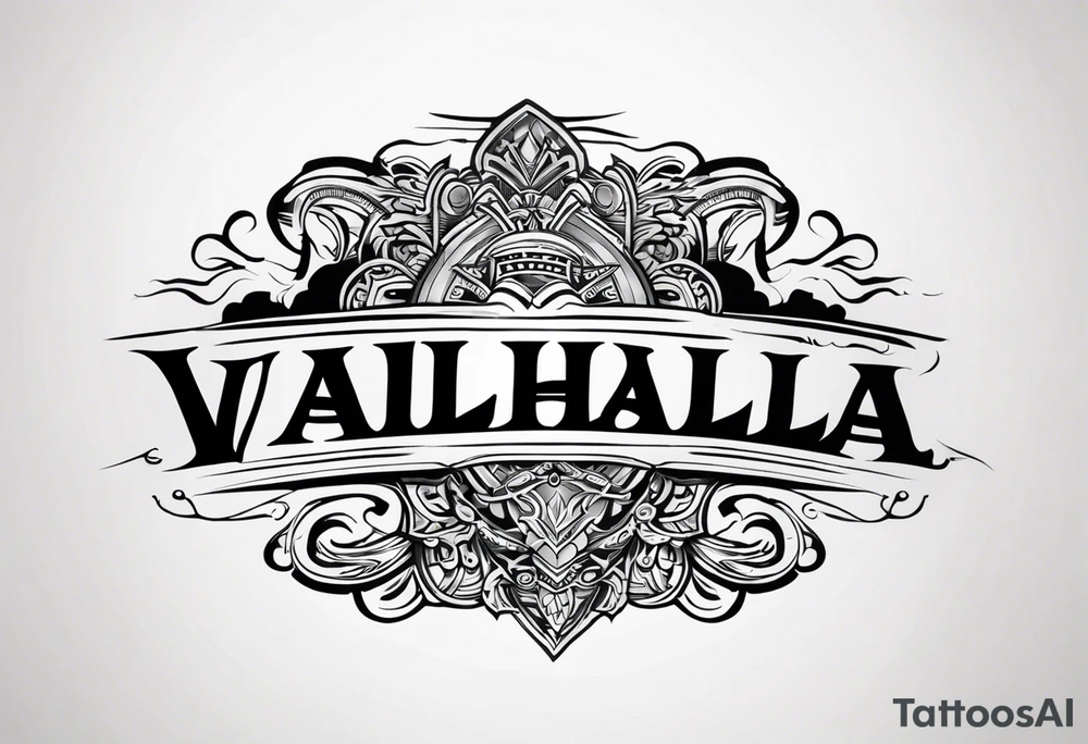 Valhalla tattoo idea