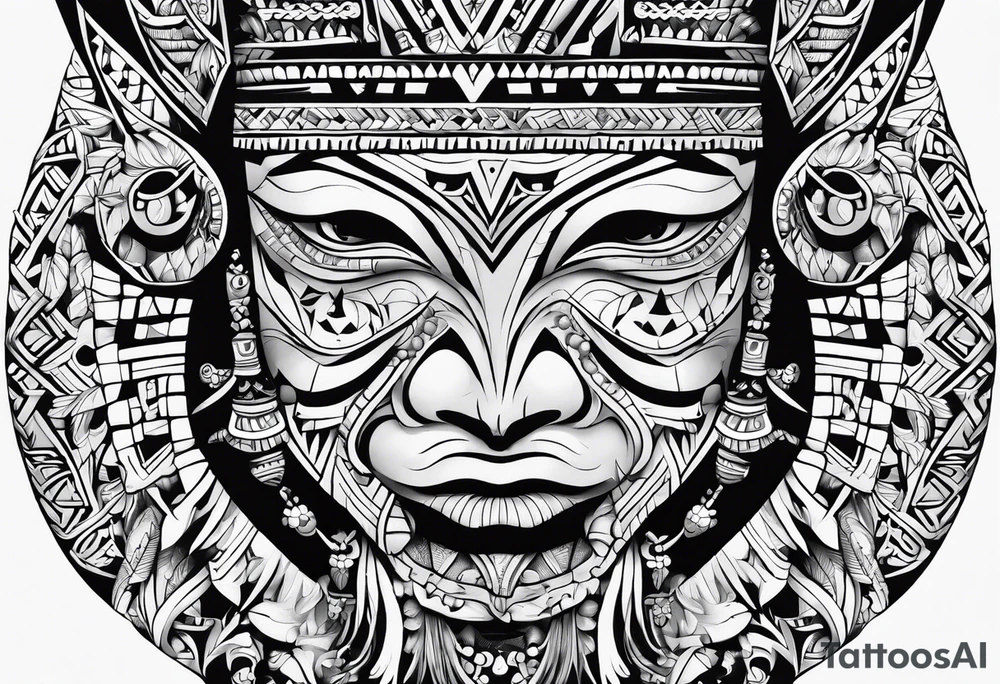 filipino tribal tattoo idea