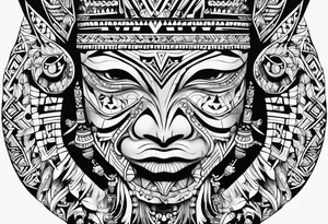 filipino tribal tattoo idea