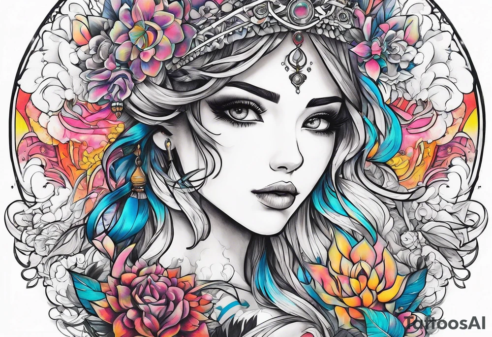 anime tattoo idea