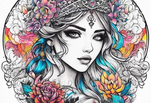anime tattoo idea
