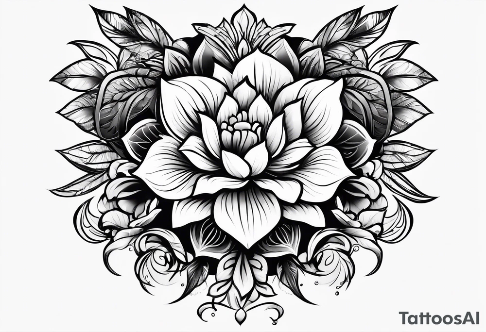 Gold tattoo idea