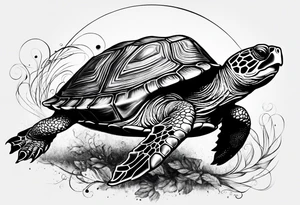 Turtle tattoo design tattoo idea