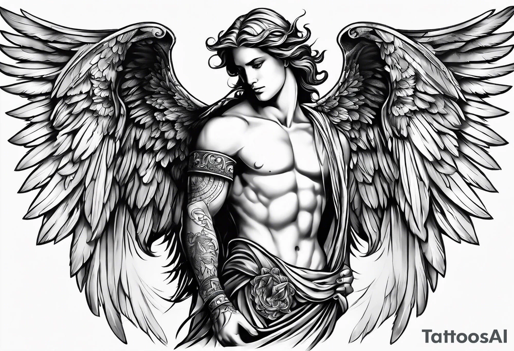 Angel Michael tattoo idea