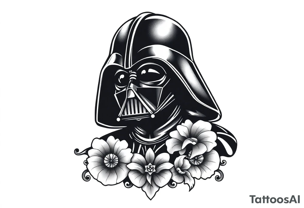 Darth Vader, skateboard tattoo idea
