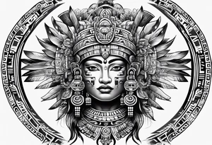 Mayan tattoo idea