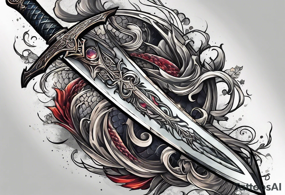 Leviathan sword tattoo idea