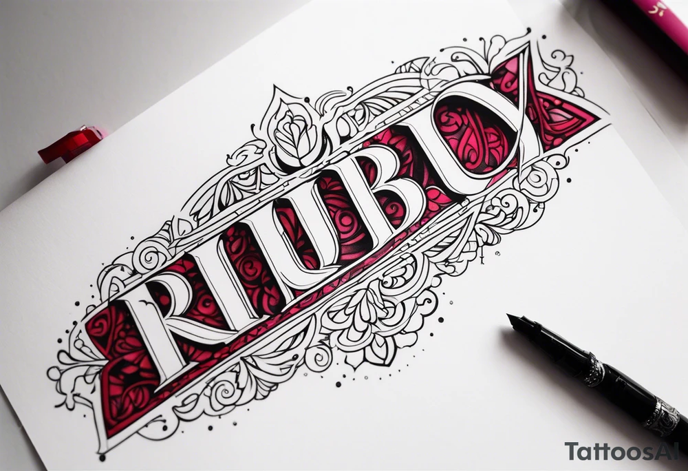 Ruby tattoo idea