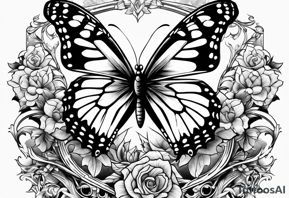 Books, music, butterfly, gamer tattoo idea