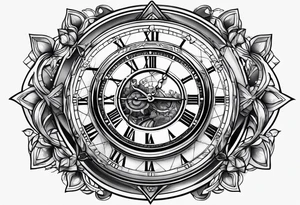 BROEN and a clock tattoo idea