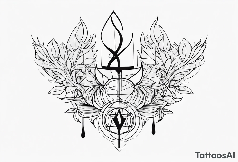 depression tattoo idea