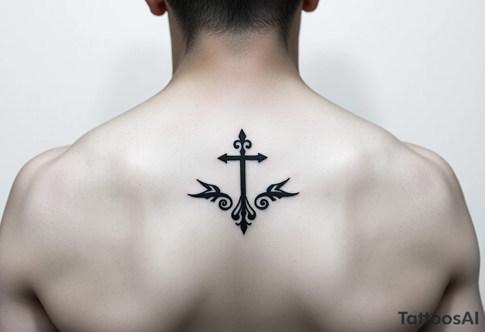 small simple symbol tatto represnting family tattoo idea