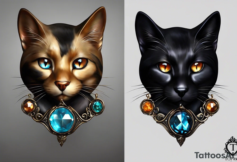 want to make it more personal while connecting it with the piece I already have on my inner forearm. I’m looking for something with a dark, gothic, cyber-sigilism vibe, like the styles in the pics. The main focus would be two stones—Topaz and Onyx—representing my pets. Topaz being the name of my cat, and Onyx my dog. Rather than going with something obvious like paw prints, I want the stones to feel abstract but still hold deep meaning. The design should be detailed and intricate, with some symbolism tied back to my pets maybe something subtle, like shapes or sigils worked into the design that referenced them in some manner.
I’m thinking a black-ink piece with a bold, sharp look, blending that gothic and tribal style I like. And maybe some color shading on the actual stones themselves. It needs to flow into my current tattoo and create a seamless sleeve as I keep building it. would ultimately like a stone tattoo circled around Topaz and Onyx, but also keeping the theme of my current tattoo. Want the sleeve to end right at the wrist where the quote ends, and as high as the spider does. tattoo idea