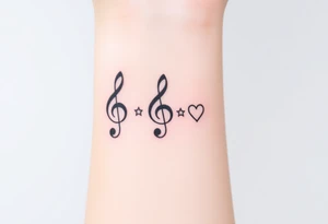 Treble clef
Bass clef
book
dog paw
stars
psyduck
heart
infinite tattoo idea