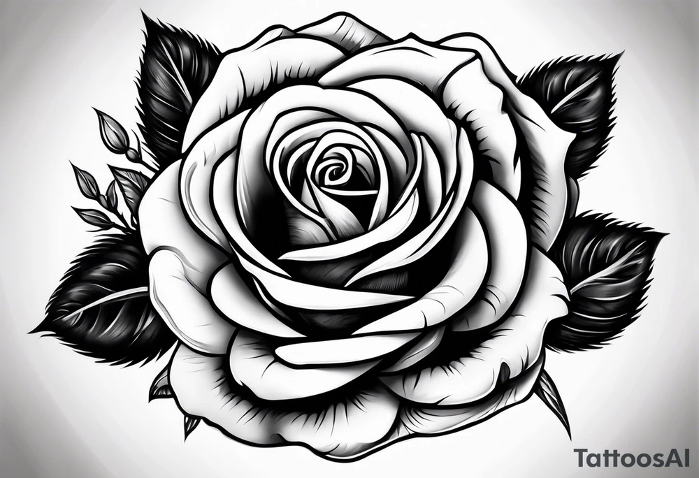 Bread and roses tattoo idea