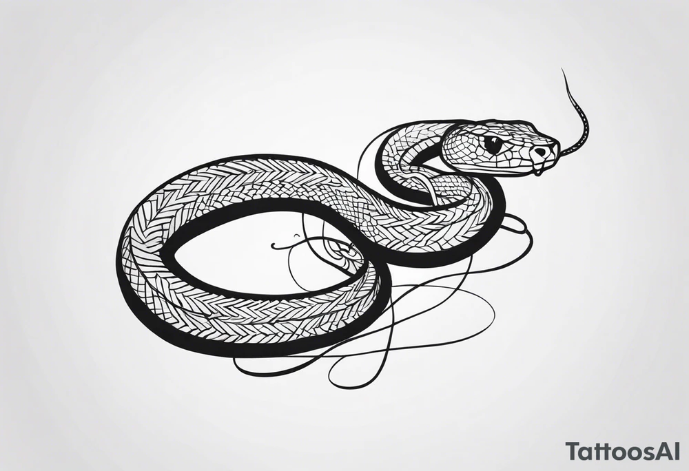 Snake tattoo idea