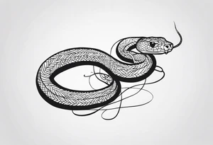 Snake tattoo idea