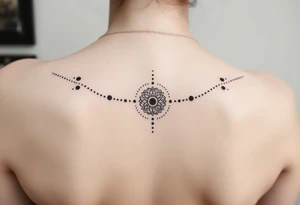 Natal burthchart tattoo idea