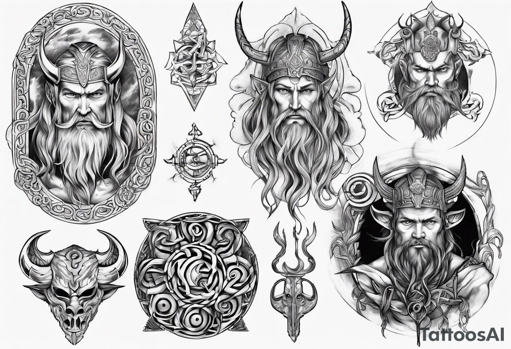 Norse god meili tattoo idea