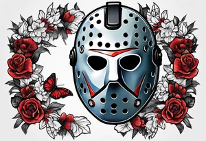 Friday the 13th Jason mask, Star Wars tattoo idea