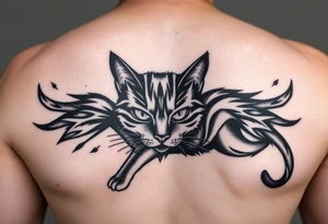 Black Cat tattoo idea