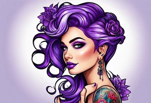 I purple you tattoo idea