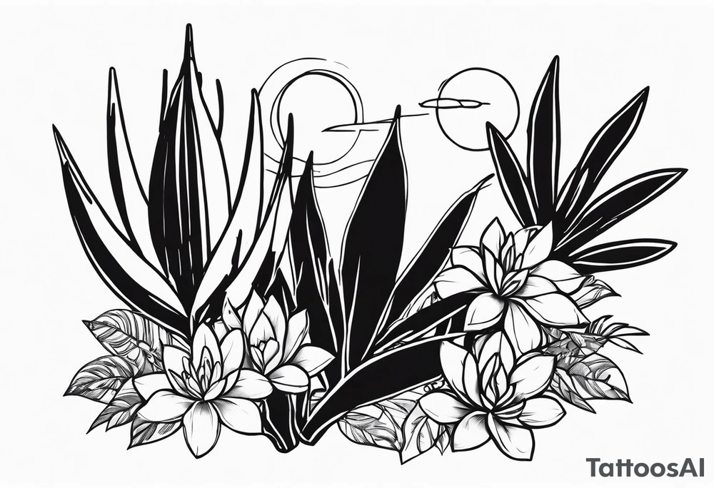 Best Friends Yucca Love magic tattoo idea