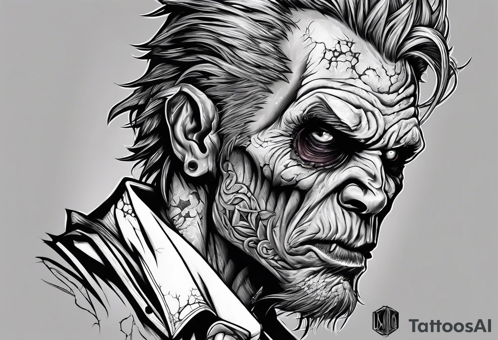 Zombie tattoo idea