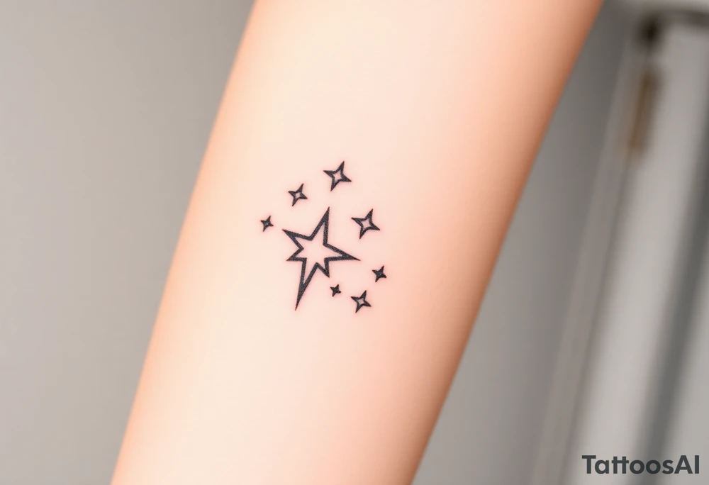 Stars tattoo idea