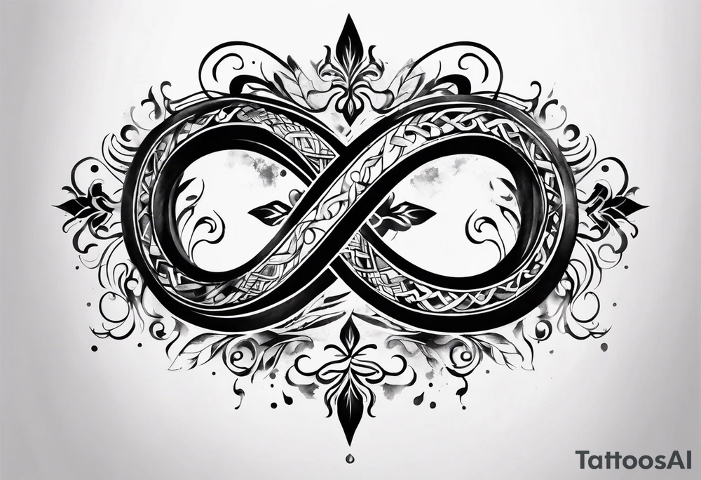infinity symbol tattoo idea