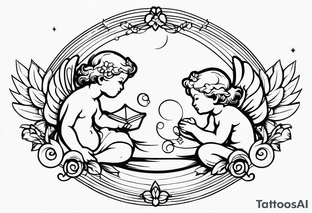 cherubs tattoo idea