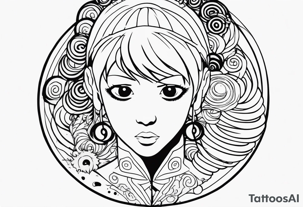 Junji ito uzumaki tattoo idea