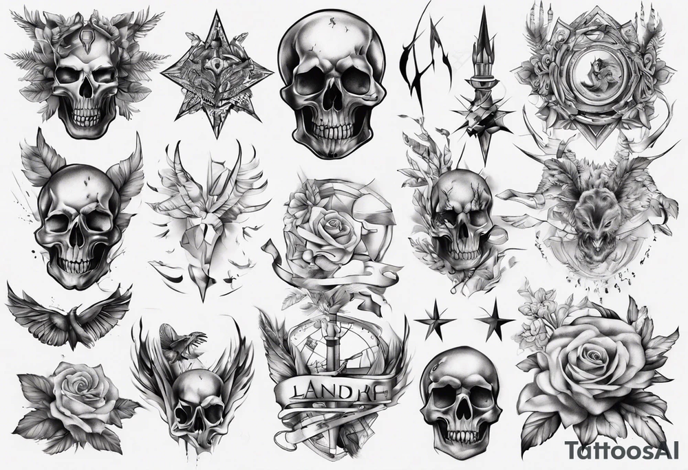 Landkarte für Unterarm tattoo idea