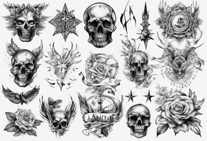 Landkarte für Unterarm tattoo idea