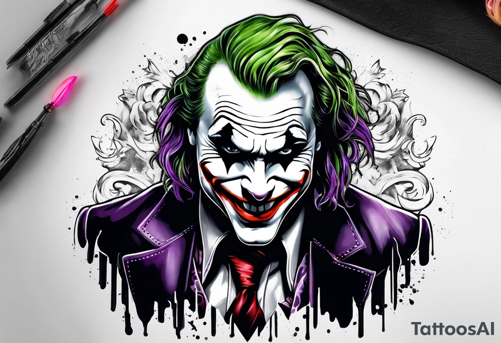 joker tattoo idea