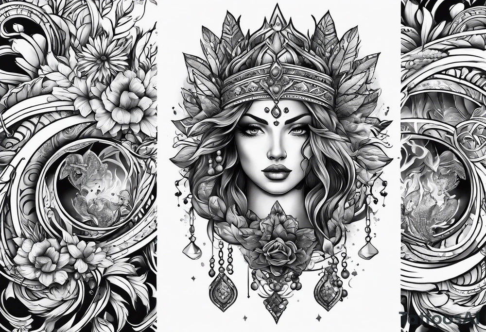 using my subconscious to make the right decisions tattoo idea