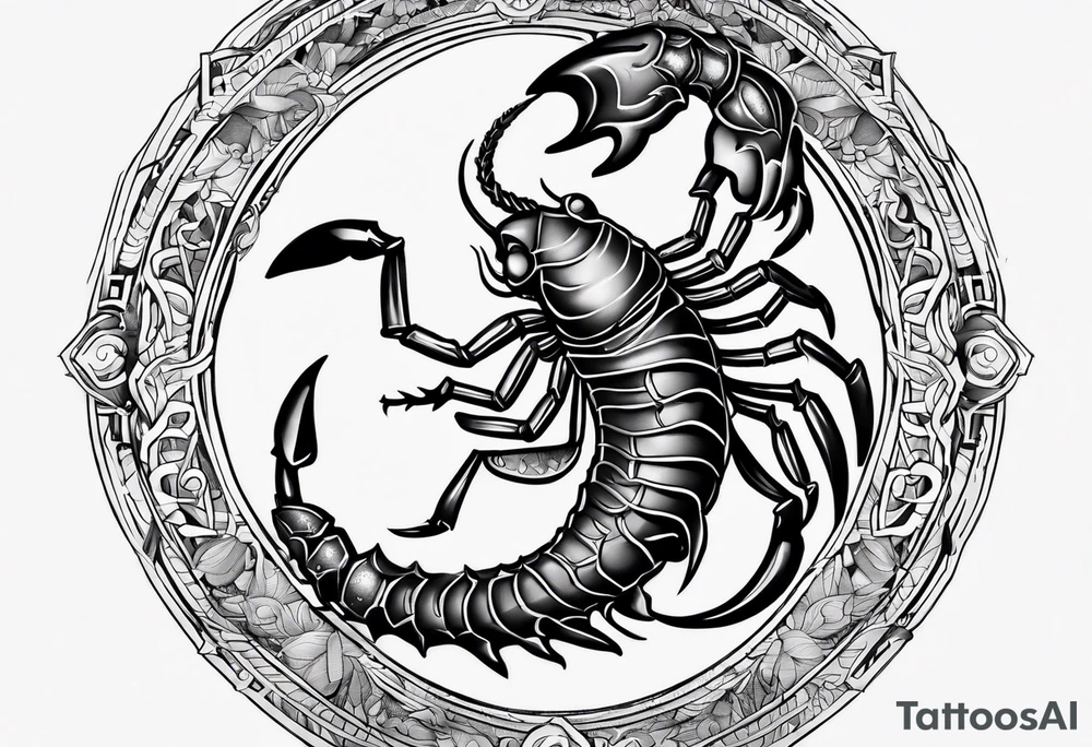 Zodiac
Scorpio tattoo idea