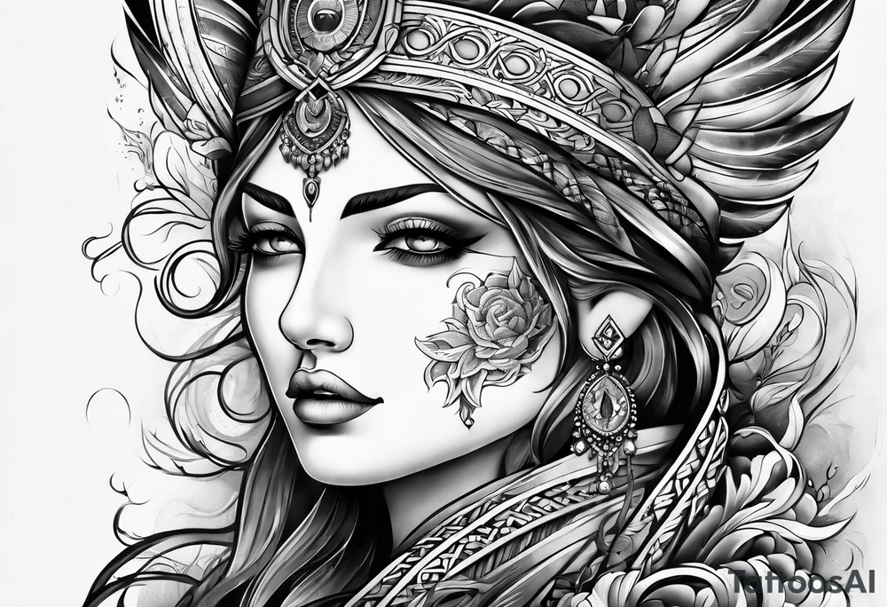 God inside me tattoo idea
