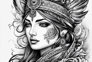 God inside me tattoo idea
